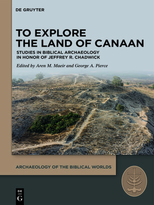 cover image of To Explore the Land of Canaan